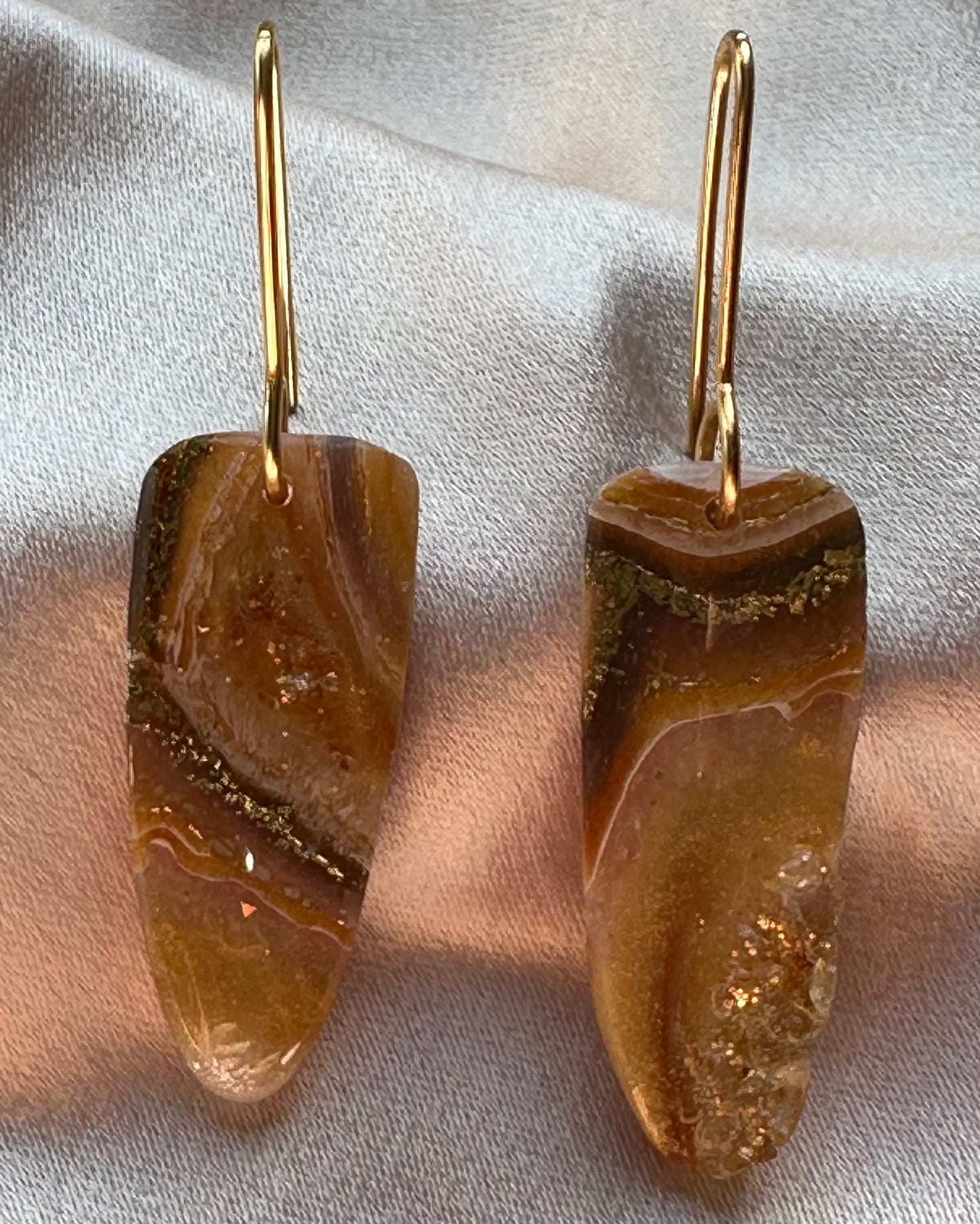 Amber Agate - Drip