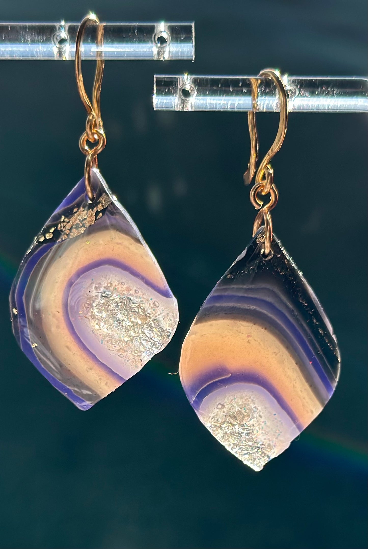 Amethyst Agate - Wide Tear