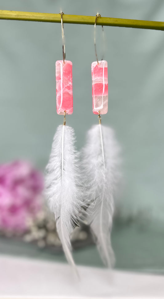 Dark Rose - Hoop & Feather