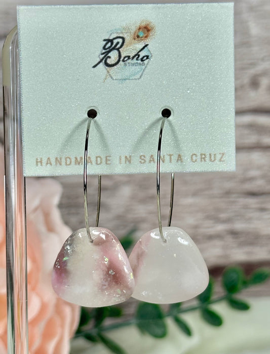 Love Spell / Silver Hoop Drops