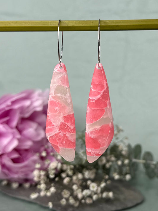 Dark Rose - Hoop Small Wings