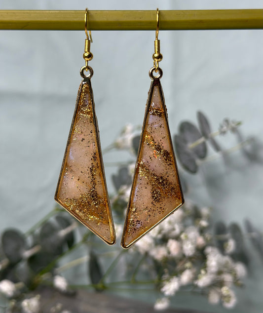 Golden Goddess - Framed Triangles