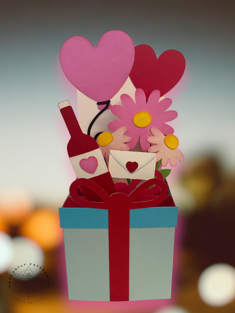 Valentines Pop-Up Card-Celebration